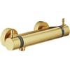 Mariner termostatico rubinetto doccia esterno rotondo, TER1001-OB, Logica; Quadra oro spazzolato [Rubinetteria Bagno > Rubinetteria Doccia]