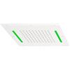 Mariner pannello pioggia in acciaio inox con illuminazione, per installazione a soffitto, WLS3710-BO, Arya; Kobra; Logica; Quadra; Tao; Uno bianco opaco [Rubinetteria Bagno > Soffioni Doccia]