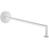 Mariner braccio doccia in acciaio inox per montaggio a parete, WLS3133-BO, Arya; Kobra; Logica; Quadra; Tao; Uno bianco opaco [Rubinetteria Bagno > Soffioni Doccia]