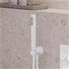 Mariner set doccetta in metallo con presa d'acqua e supporto doccetta, WLS3000-BO, Arya; Logica; Tao; Uno bianco opaco [Rubinetteria Bagno > Set Doccia]