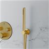 Mariner set doccetta in metallo con presa d'acqua e supporto doccetta, WLS3000-OB, Arya; Logica; Tao; Uno oro spazzolato [Rubinetteria Bagno > Set Doccia]