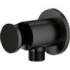 Mariner presa d'acqua in metallo con supporto doccetta rotonda, WLS0300-GM, Arya; Logica; Tao; Uno antracite spazzolato [Rubinetteria Bagno > Prese d'Acqua]