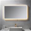 neoro n50 Metal Touch specchio illuminato La: 120 cm, con illuminazione su tutto il perimetro, diretta + indiretta, BN0017MI, n50 [Specchi > Specchi]