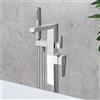 Fortis Scala rubinetto vasca autoportante, per corpo incasso, AM136PC, Scala cromo [Rubinetteria Bagno > Rubinetteria Vasca]