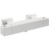 Mariner termostatico rubinetto doccia esterno squadrato, TER1014-BO, Logica; Quadra bianco opaco [Rubinetteria Bagno > Rubinetteria Doccia]