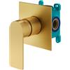 Mariner Arya set doccia per 1 uscita, incluso corpo incasso, ARY1900-OB+INT9035-00, Arya oro spazzolato [Rubinetteria Bagno > Rubinetteria Doccia]
