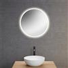 neoro n30 specchio illuminato Ø 60 cm, con illuminazione su tutto il perimetro, diretta + indiretta, BN0009MI, n30 [Specchi > Specchi]
