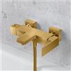 Fortis Scala rubinetto vasca monocomando, esterno, 8411100BG, Scala oro spazzolato [Rubinetteria Bagno > Rubinetteria Vasca]