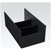 neoro n50 inserto per cassetto BOX-6 per l'estraibile alto nel mobile, BN000014, n50 antracite [Mobili da Bagno > Accessori per Mobili da Bagno]