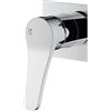 Mariner Kobra miscelatore monocomando per rubinetto lavabo a parete, per corpo incasso move, KOB1000-CR, Kobra cromo [Rubinetteria Bagno > Ricambi Rubinetteria Bagno]
