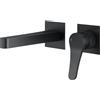 Mariner Kobra rubinetto lavabo a parete, proiezione: 174 mm, incluso corpo incasso move, KOB1000-NO+INT0035-NO+BOQ0060-NO, Kobra nero opaco [Rubinetteria Bagno > Rubinetteria Lavabo]