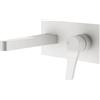 Mariner Kobra rubinetto lavabo a parete, proiezione: 174 mm, incluso corpo incasso, KOB0055-BO, Kobra bianco opaco [Rubinetteria Bagno > Rubinetteria Lavabo]