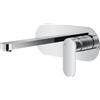 Mariner Uno rubinetto lavabo a parete proiezione: 220 mm, incluso corpo incasso, UNO0055-CR, Uno cromo [Rubinetteria Bagno > Rubinetteria Lavabo]
