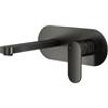 Mariner Uno rubinetto lavabo a parete proiezione: 220 mm, incluso corpo incasso, UNO0055-GM, Uno antracite spazzolato [Rubinetteria Bagno > Rubinetteria Lavabo]