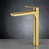 Mariner Tao rubinetto lavabo con corpo del rubinetto rialzato, TAO0052-OB, Tao oro spazzolato [Rubinetteria Bagno > Rubinetteria Lavabo]