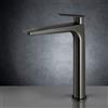 Mariner Tao rubinetto lavabo con corpo del rubinetto rialzato, TAO0052-GM, Tao antracite spazzolato [Rubinetteria Bagno > Rubinetteria Lavabo]