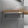 neoro n50 supporto consolle con portasciugamani, BN000003, n50 cromo [Mobili da Bagno > Accessori per Mobili da Bagno]