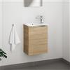 evineo ineo4 mobile La: 42 cm, 1 anta destra, con maniglia, per Duravit ME by Starck lavabi per le mani,, BE0263OA, ineo4 [Mobili da Bagno > Mobili Lavabo]