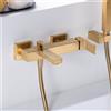 Mariner Quadra rubinetto vasca esterno, QUA0021-OB, Quadra oro spazzolato [Rubinetteria Bagno > Rubinetteria Vasca]