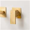 Mariner Quadra miscelatore monocomando per rubinetto lavabo, per corpo incasso move, QUA1000-OB, Quadra oro spazzolato [Rubinetteria Bagno > Ricambi Rubinetteria Bagno]