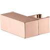 Mariner supporto doccetta in metallo squadrato, WLS0211-RG, Kobra; Otto; Quadra oro rosa [Rubinetteria Bagno > Doccette / Supporti]