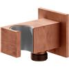 Mariner presa d'acqua in metallo con supporto doccetta squadrato, WLS0301-RS, Kobra; Otto; Quadra rame opaco vintage [Rubinetteria Bagno > Prese d'Acqua]