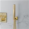 Mariner set doccetta in metallo con presa d'acqua e supporto doccetta, WLS3100-OR, Kobra; Otto; Quadra oro [Rubinetteria Bagno > Set Doccia]