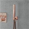Mariner set doccetta in metallo con presa d'acqua e supporto doccetta, WLS3100-RG, Kobra; Otto; Quadra oro rosa [Rubinetteria Bagno > Set Doccia]