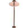 Mariner braccio doccia in acciaio inox per installazione a soffitto, WLS3143-RG, Arya; Kobra; Logica; Quadra; Tao; Uno oro rosa [Rubinetteria Bagno > Soffioni Doccia]