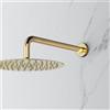 Mariner braccio doccia in metallo per montaggio a parete, WLS3130-OR, Arya; Kobra; Logica; Quadra; Tao; Uno oro [Rubinetteria Bagno > Soffioni Doccia]