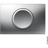 Geberit Delta15 placca di azionamento Round, 115120465, Round Delta15 [Placche di Scarico > Placche di Scarico per WC]