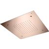 Mariner pannello pioggia in acciaio inox per installazione a soffitto con 2 funzioni, WLS3709-RG, Arya; Kobra; Logica; Quadra; Tao; Uno oro rosa [Rubinetteria Bagno > Soffioni Doccia]