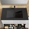 evineo ineo2 lavabo La: 81 P: 46 cm, BE0406BH, ineo2 nero opaco [Lavabi > Lavabi Integrati]