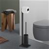 Zack LINEA set portascopino WC, 40572, LINEA [Accessori Bagno > Set Portascopino]