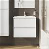 evineo ineo2 mobile La: 60 cm, 2 scomparti estraibili, con maniglia incassata, per evineo ineo2 lavabo,, BE0700WH, ineo2 [Mobili da Bagno > Mobili Lavabo]