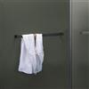 Zack LINEA barra portasciugamani, 40578, LINEA nero opaco [Accessori Bagno > Portasciugamani]