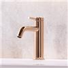Mariner Logica rubinetto lavabo, LOG0053-RG, Logica oro rosa [Rubinetteria Bagno > Rubinetteria Lavabo]