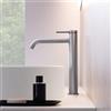Mariner Logica rubinetto lavabo con corpo del rubinetto rialzato, LOG0052-CS, Logica cromo spazzolato [Rubinetteria Bagno > Rubinetteria Lavabo]