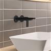 hansgrohe Rebris E rubinetto lavabo a parete, 72568670, Rebris E nero opaco [Rubinetteria Bagno > Rubinetteria Lavabo]
