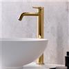 Mariner Logica rubinetto lavabo XL con corpo del rubinetto rialzato, LOG0052XL-OR, Logica oro [Rubinetteria Bagno > Rubinetteria Lavabo]