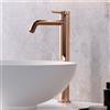 Mariner Logica rubinetto lavabo XL con corpo del rubinetto rialzato, LOG0052XL-RG, Logica oro rosa [Rubinetteria Bagno > Rubinetteria Lavabo]