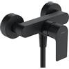 hansgrohe Rebris E rubinetto doccia esterno con miscelatore, 72650670, Rebris E nero opaco [Rubinetteria Bagno > Rubinetteria Doccia]