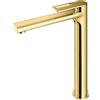 Mariner Otto rubinetto lavabo con corpo del rubinetto rialzato, OTT0052-OR, Otto oro [Rubinetteria Bagno > Rubinetteria Lavabo]