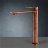 Mariner Arya rubinetto lavabo con corpo del rubinetto rialzato, ARY0052-RS, Arya rame opaco vintage [Rubinetteria Bagno > Rubinetteria Lavabo]