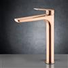 Mariner Tao rubinetto lavabo con corpo del rubinetto rialzato, TAO0052-RG, Tao oro rosa [Rubinetteria Bagno > Rubinetteria Lavabo]