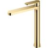 Mariner Uno rubinetto lavabo con corpo del rubinetto rialzato, UNO0052-OR, Uno oro [Rubinetteria Bagno > Rubinetteria Lavabo]