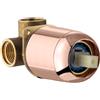 Mariner move corpo incasso per rubinetto lavabo a parete, INT0035-RG, Universal oro rosa [Rubinetteria Bagno > Accessori di Montaggio per Rubinetteria Bagno]