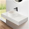 neoro n50 & rivea top La: 140 A: 12 cm in materiale termoplastico (PMMA), BN0466WH, n50 [Mobili da Bagno > Top]