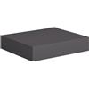neoro n50 & rivea top La: 60 A: 12 cm in materiale di legno (HPL), BN0462GR, n50 [Mobili da Bagno > Top]