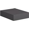 neoro n50 & rivea top La: 40 A: 12 cm in materiale di legno (HPL), BN0461GR, n50 [Mobili da Bagno > Top]